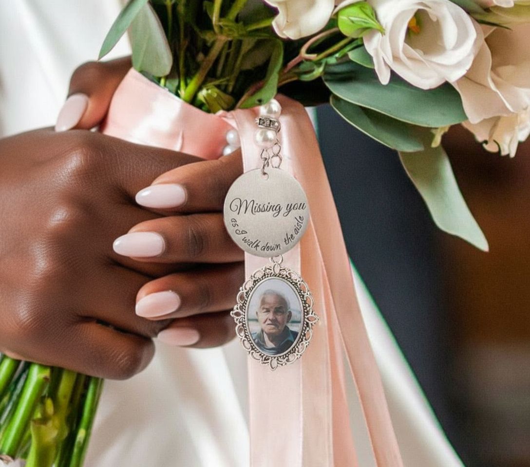 Bouquet Memorial Charm