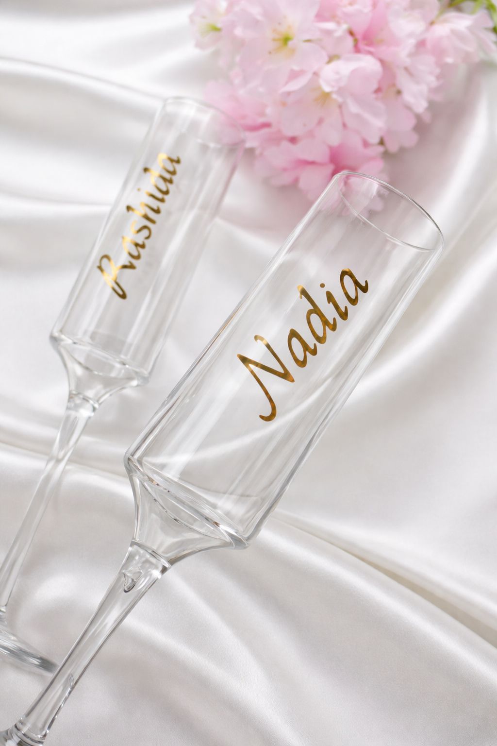 Personalised Champagne Flutes