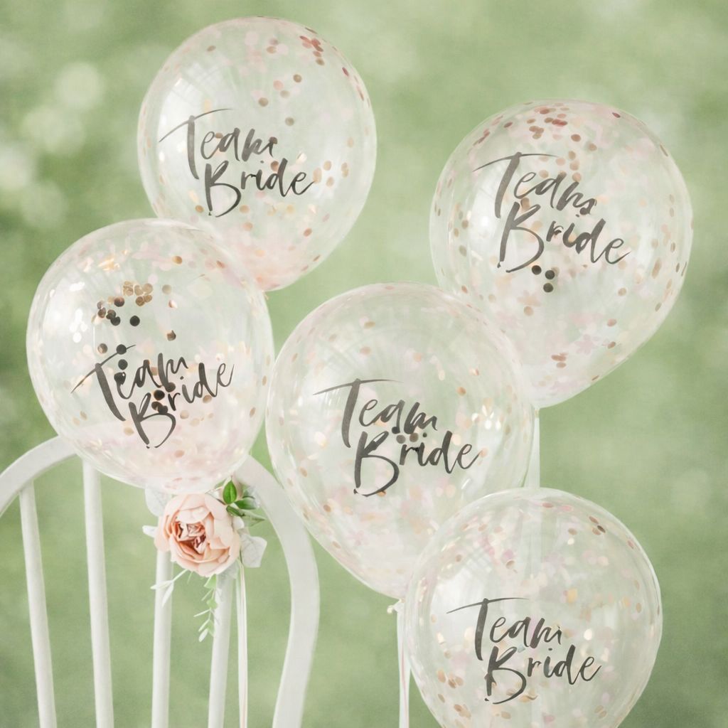 Team Bride Balloons